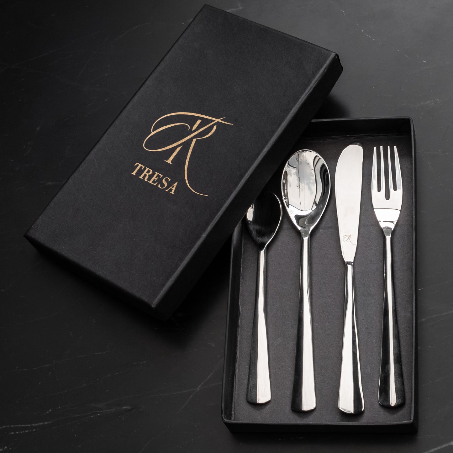 Premium silver cutlery set
