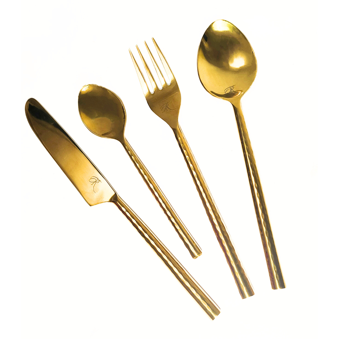 Gold cutleries