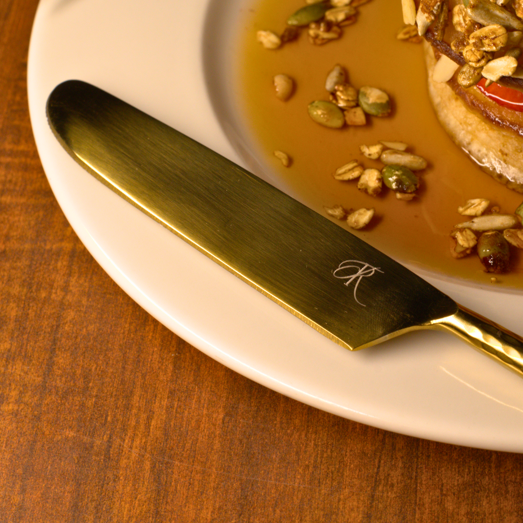 Gold knife
